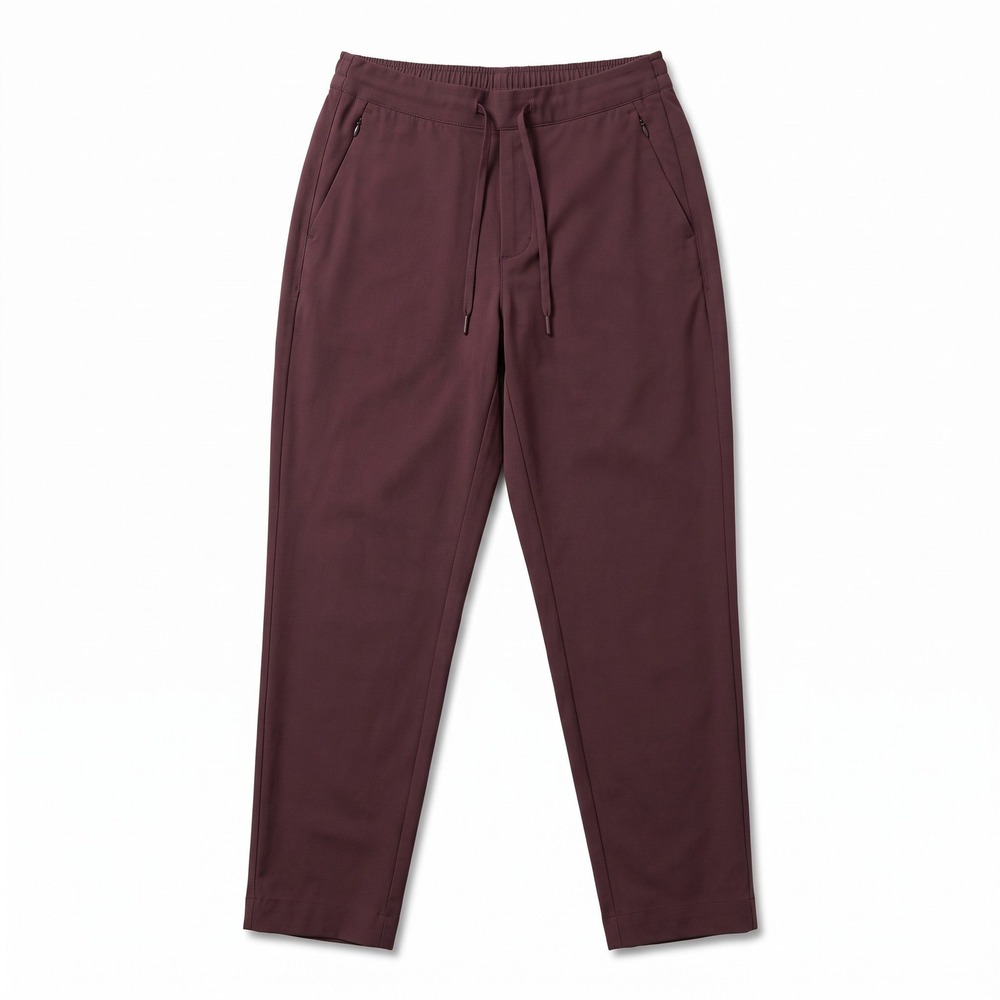 Old Navy Playa Taper Pants M Womens Plum Burgundy Casual Athleisure